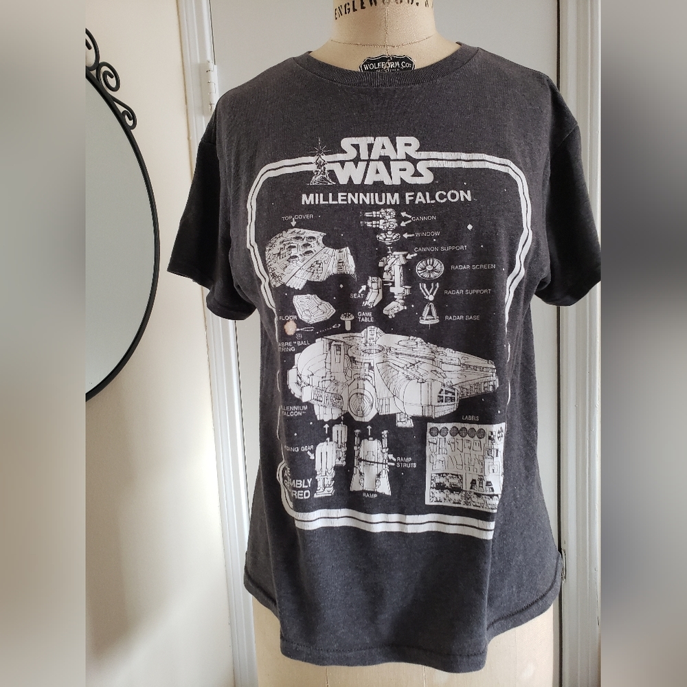 Starwars gray shirt size Medium